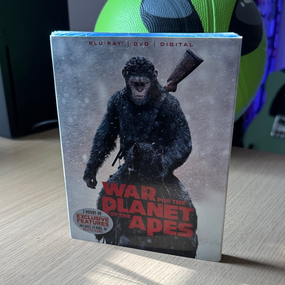 War for the Planet of the Apes Blu-ray DVD Digital